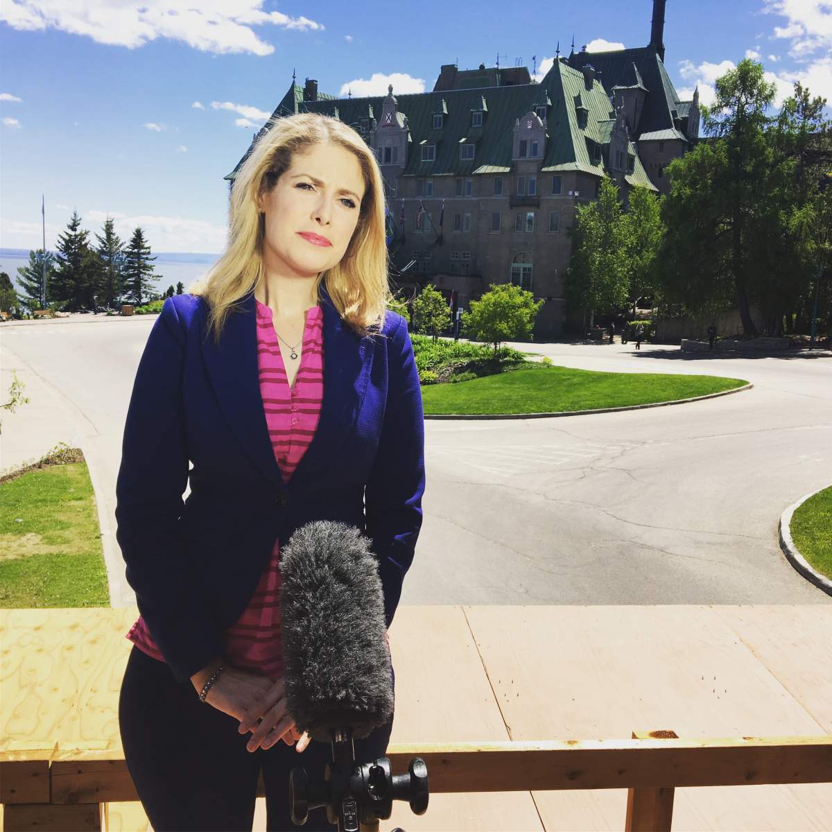 Abigail Bimman reporting from the 2018 G7 summit in Charlevoix, QC.