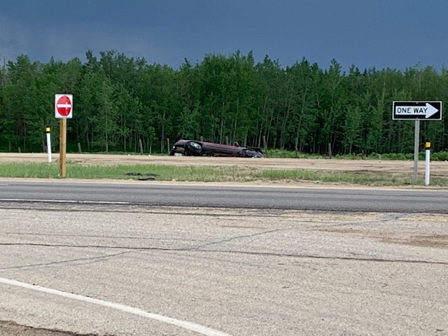 A fatal two-vehicle crash happened on Highway 16 at Range Road 215 in Strathcona County, Alta. on Friday, June 4, 2021.