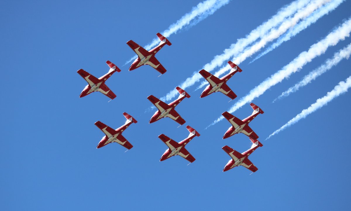 Snowbirds fly over London, Ont. to honour Afzaal family killed in ...