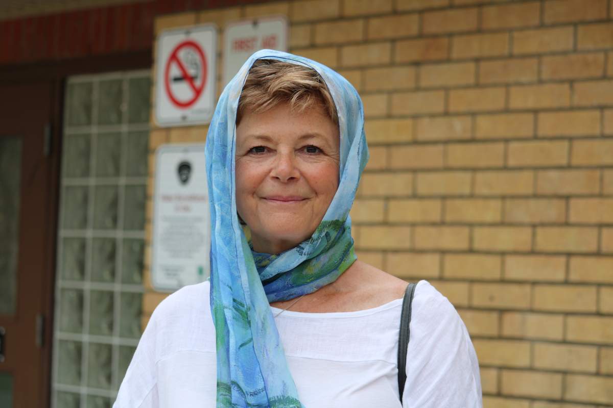 London Barbara Legate organized the Hijabs for Harmony event on Friday, June 18, 2021