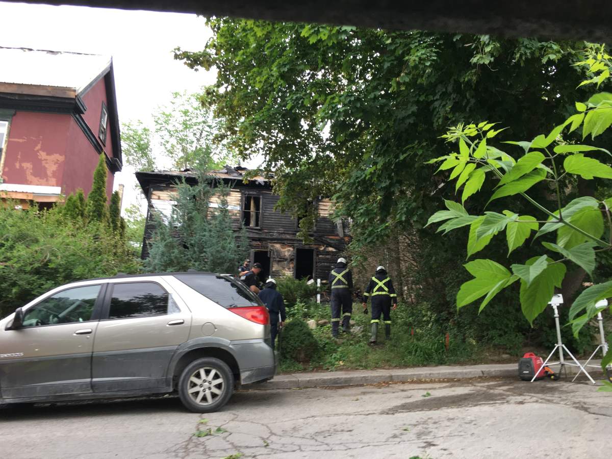 The Office of the Ontario Fire Marsal is investigating a house fire on College Street in Peterborough.