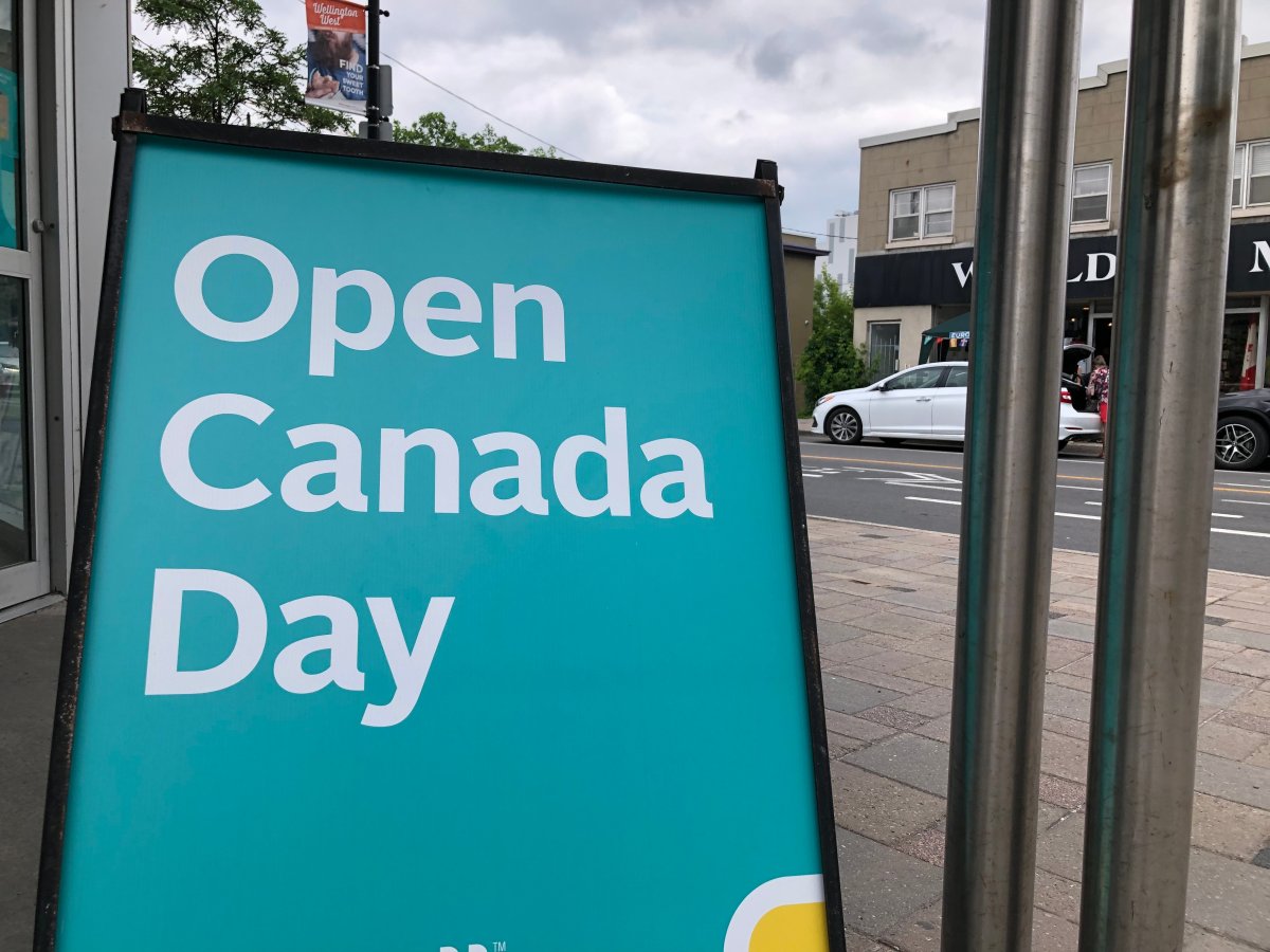 A limited number of pharmacies, grocery stores and other retailers will be open in Ottawa on Canada Day 20201.
