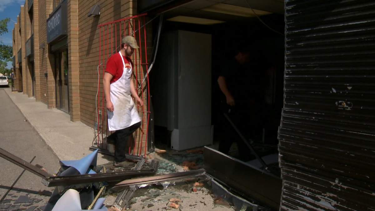 Ryan’s Meats in Calgary was broken into on Tuesday, June 22, 2021.