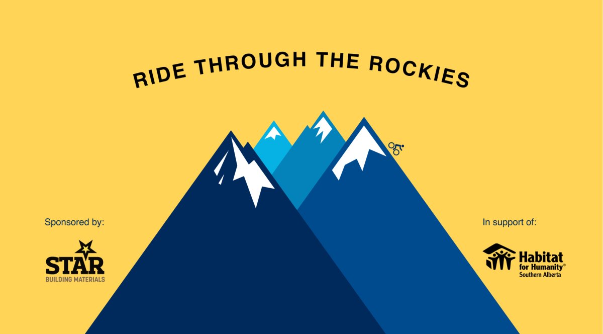Habitat for Humanity: Virtual Ride through the Rockies, supported by Global Calgary & 770 CHQR - image