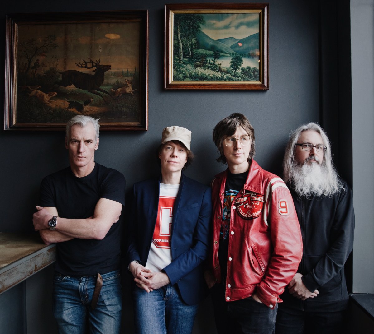 Canadian rock band Sloan are part of the "Saints and Sinners" tour across Canada.