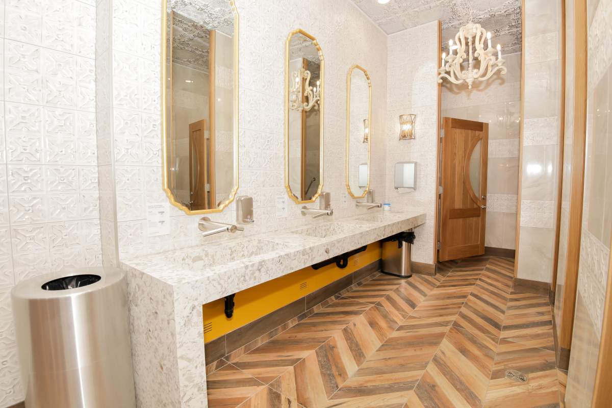 The washroom at the Sweet Market Esso Station in Red Deer, Alta., has made the list of nominees in the 2021 Canada's Best Restroom contest. 
