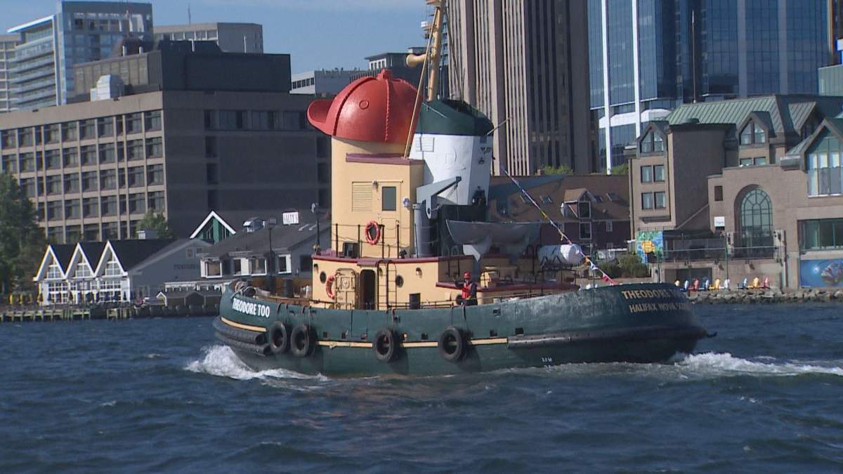 Theodore is expected to arrive in Hamilton by July 1, with some stops along the way.