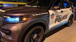 A Toronto police SUV cruiser.