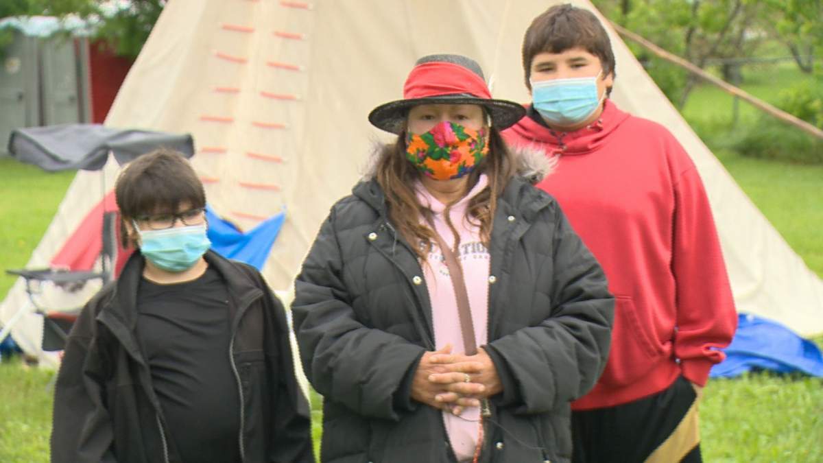 “I’m just thankful my nephews don’t have to go through residential schools, or be kidnapped out of their homes,” Star Andreas said.