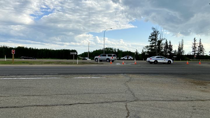 RCMP officers responded to a serious collision on the Yellowhead Highway east of Edmonton on Friday afternoon.