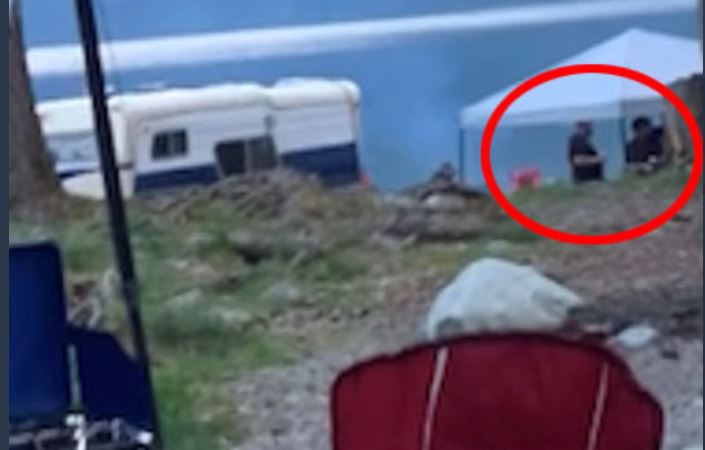 RCMP are searching for two suspects in connection to an incident at Chehalis Lake.