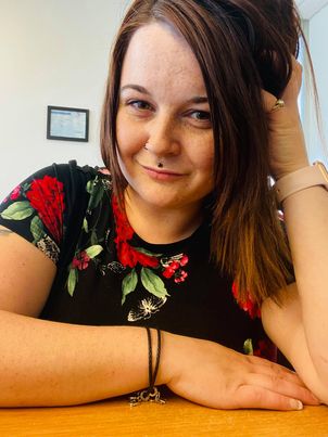 Ali Janhsen, 28, from Edmonton, was diagnosed with COVID-19 in December 2020 and still suffers symptoms six months later.