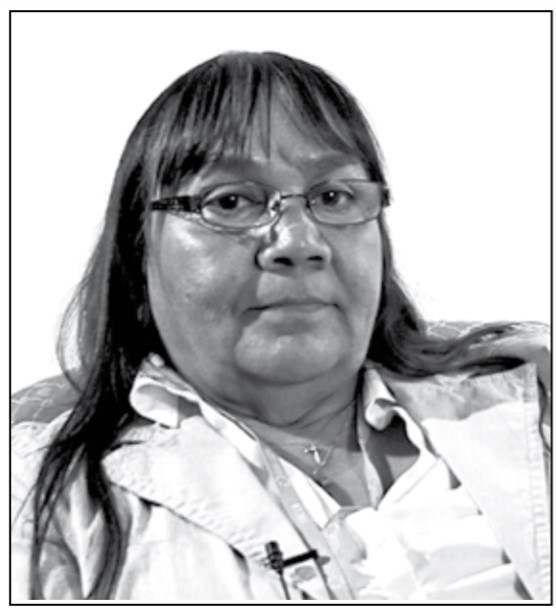 Bernice Jacks, a residential school survivor, pictured in a report by the Truth and Reconciliation Commission of Canada.