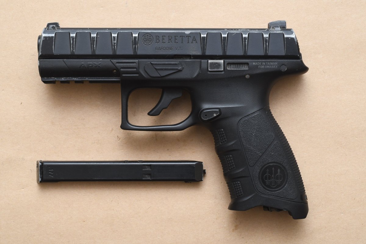 The weapon seized by Winnipeg police Monday.