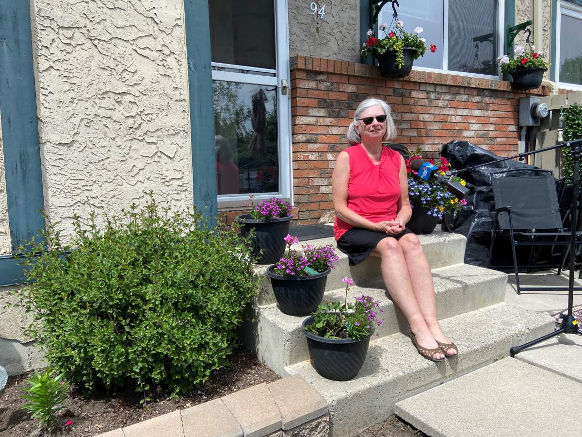 Carol Hockley received a kidney almost 20 years ago.