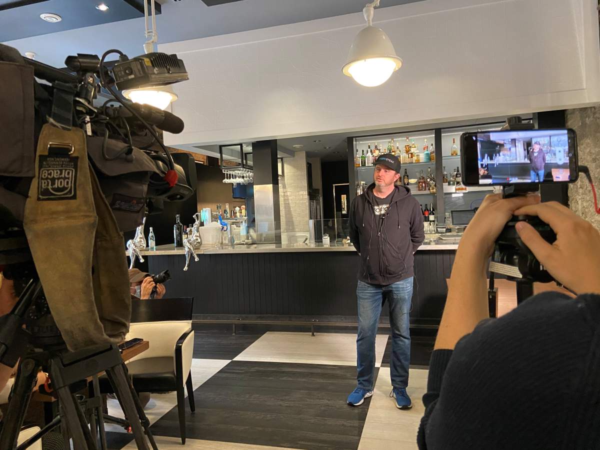 Stephen Deere, Modern Steak owner.