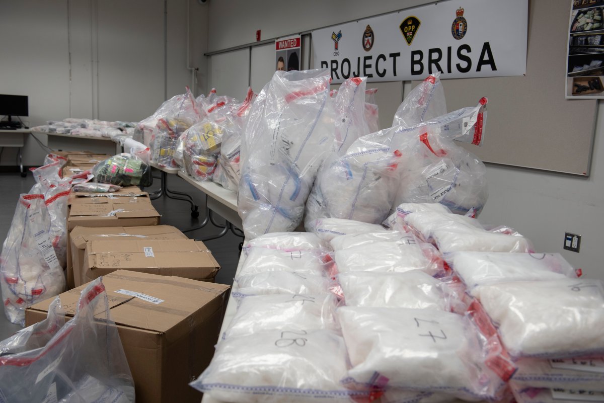 Drugs seized in Project Brisa.