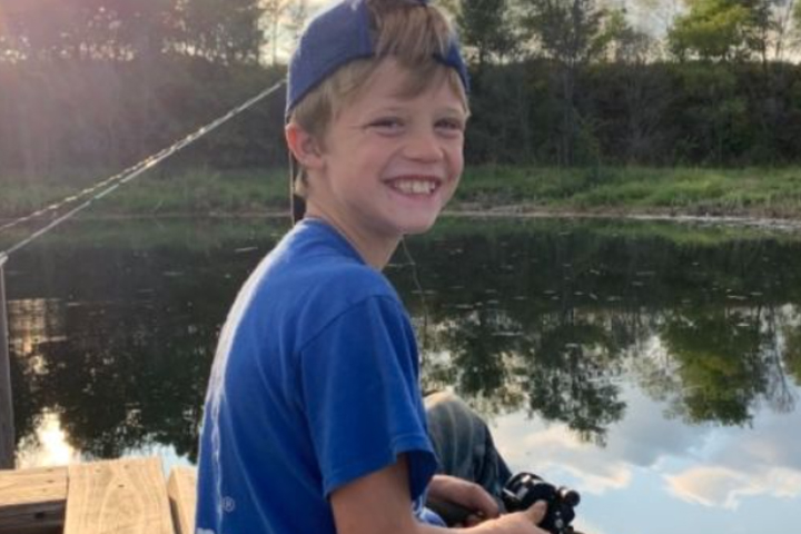 Ricky Lee Sneve, 10, is shown in this handout photo. 