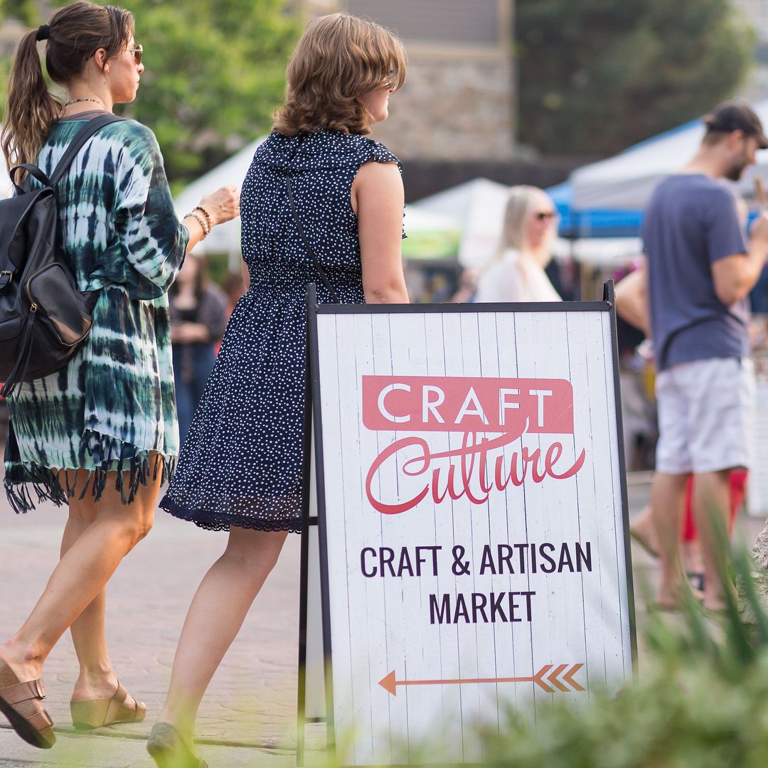 The Prospera Place parking lot will be transformed into an outdoor market featuring 60 local craft and artisan vendors and 3 food trucks.