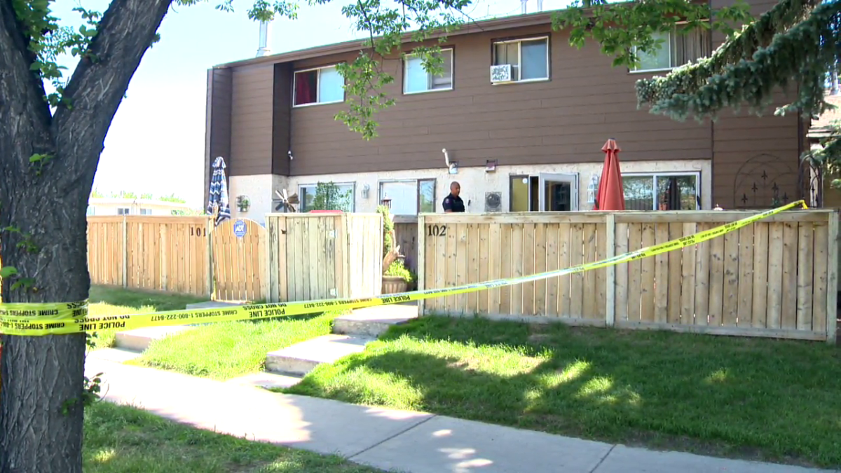 Officers responded to a stabbing in the 5400 block of 10 Avenue S.E. in Calgary on Sunday, June 27, 2021.