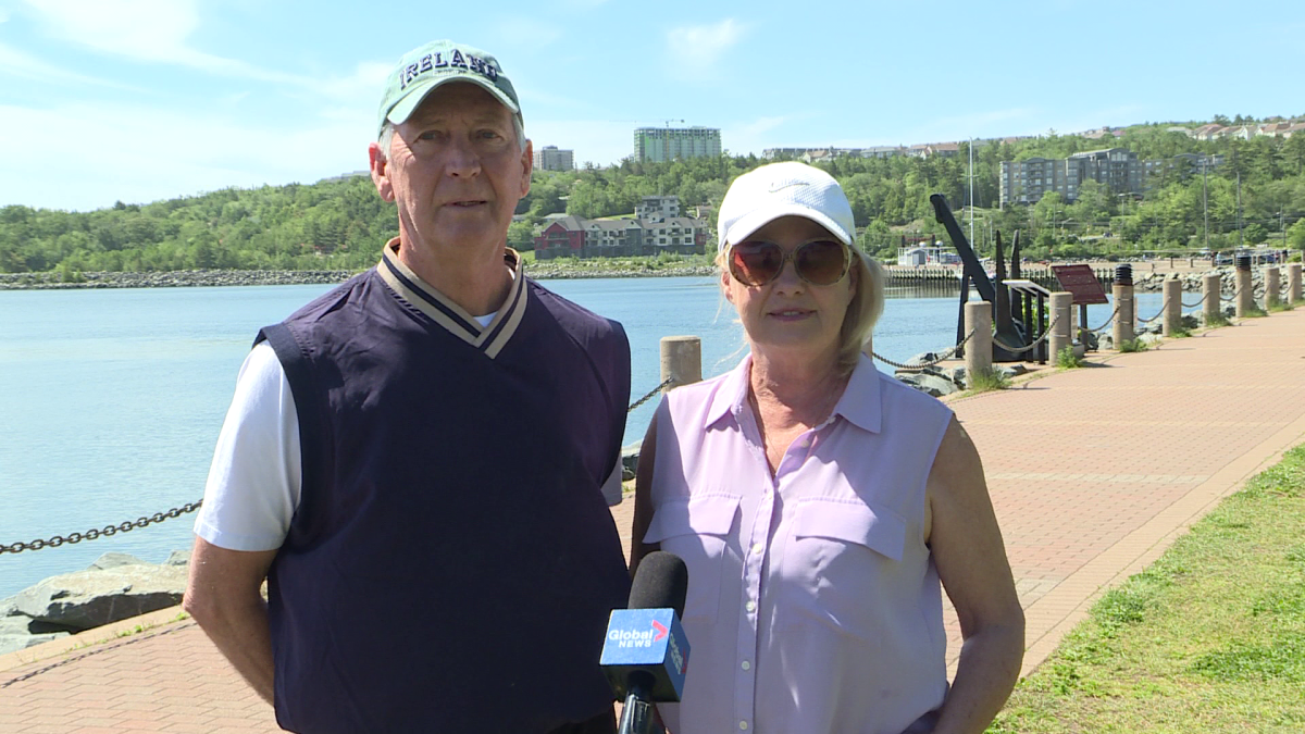 Anita and John Conohan are looking forward to getting a ferry terminal in their community.