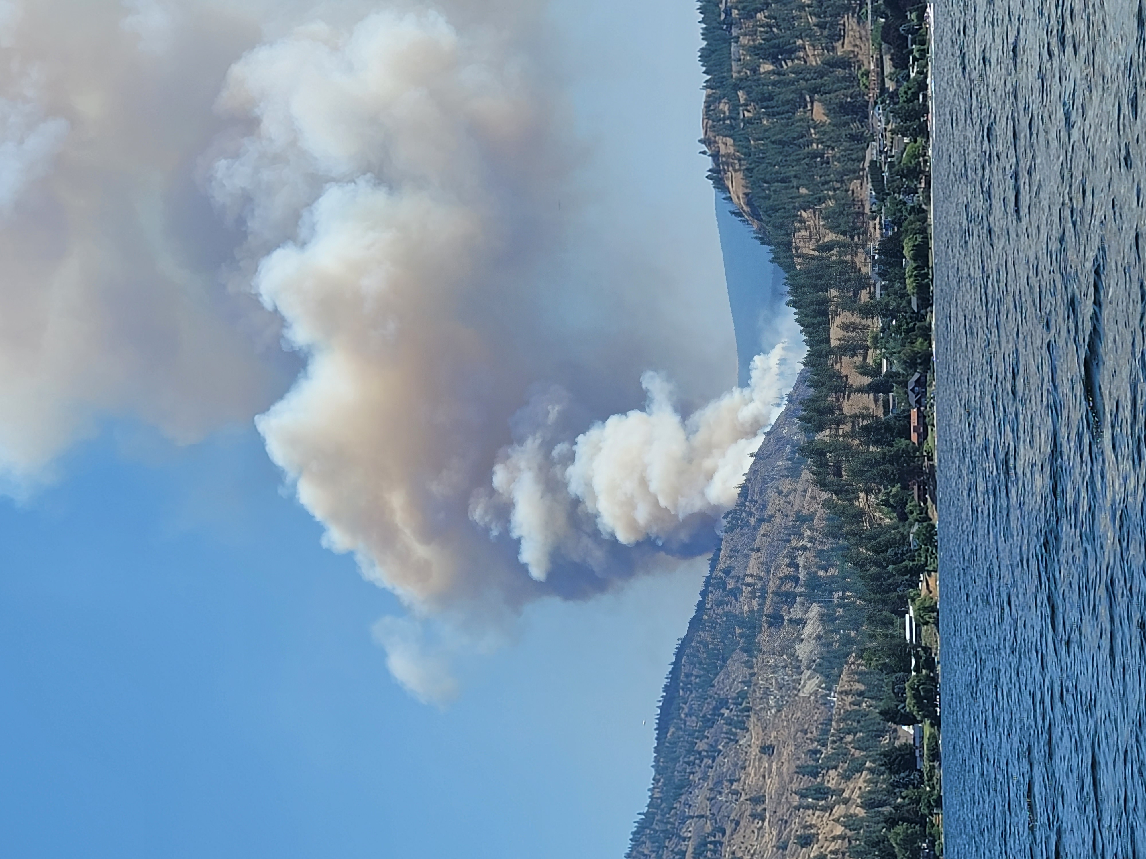 450-hectare Wildfire Burning Near Okanagan Falls; Evacuation Order ...