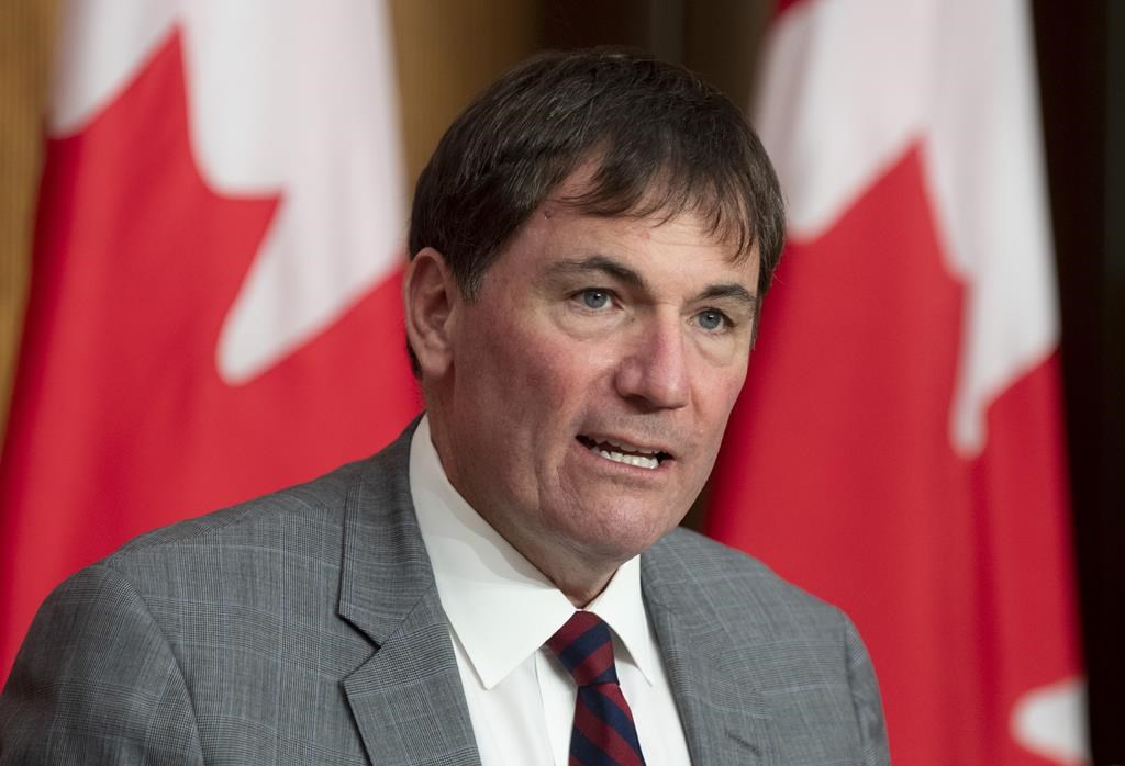 Intergovernmental Affairs Minister Dominic LeBlanc speaks during a news conference Tuesday October 6, 2020 in Ottawa. LeBlanc says he has tested positive for COVID-19.