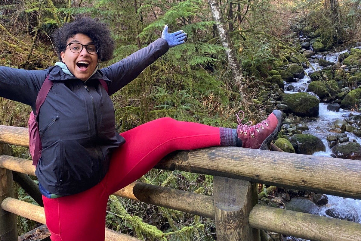 Eman Salem is working to break down barriers in Vancouver's outdoor community. | Photo submitted by Eman Salem.