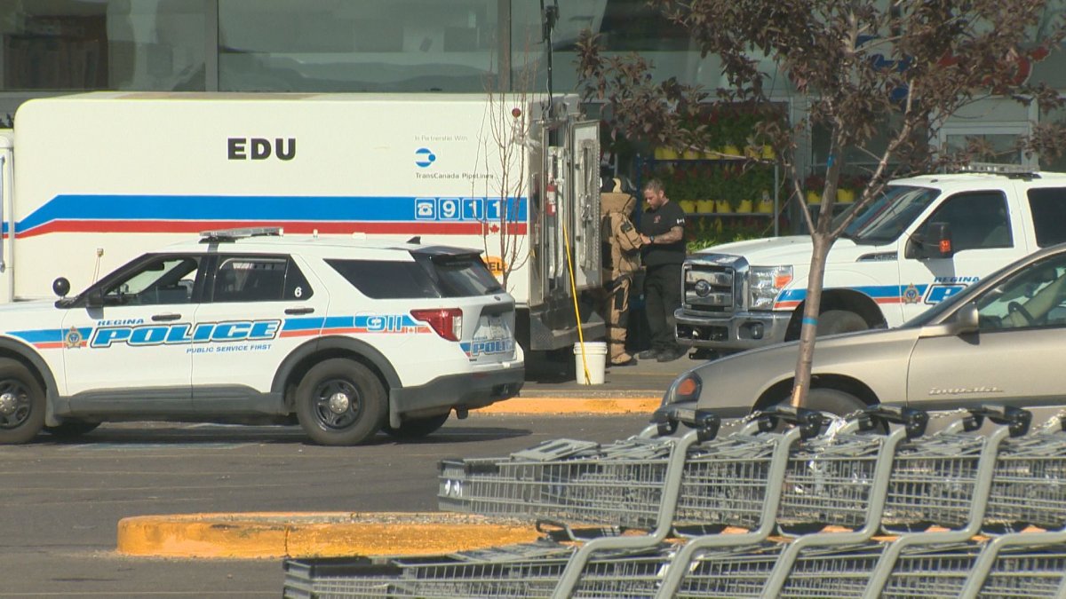 The Regina Police Service and RCMP Explosives Disposal Units (EDU) team attended the scene on Friday.