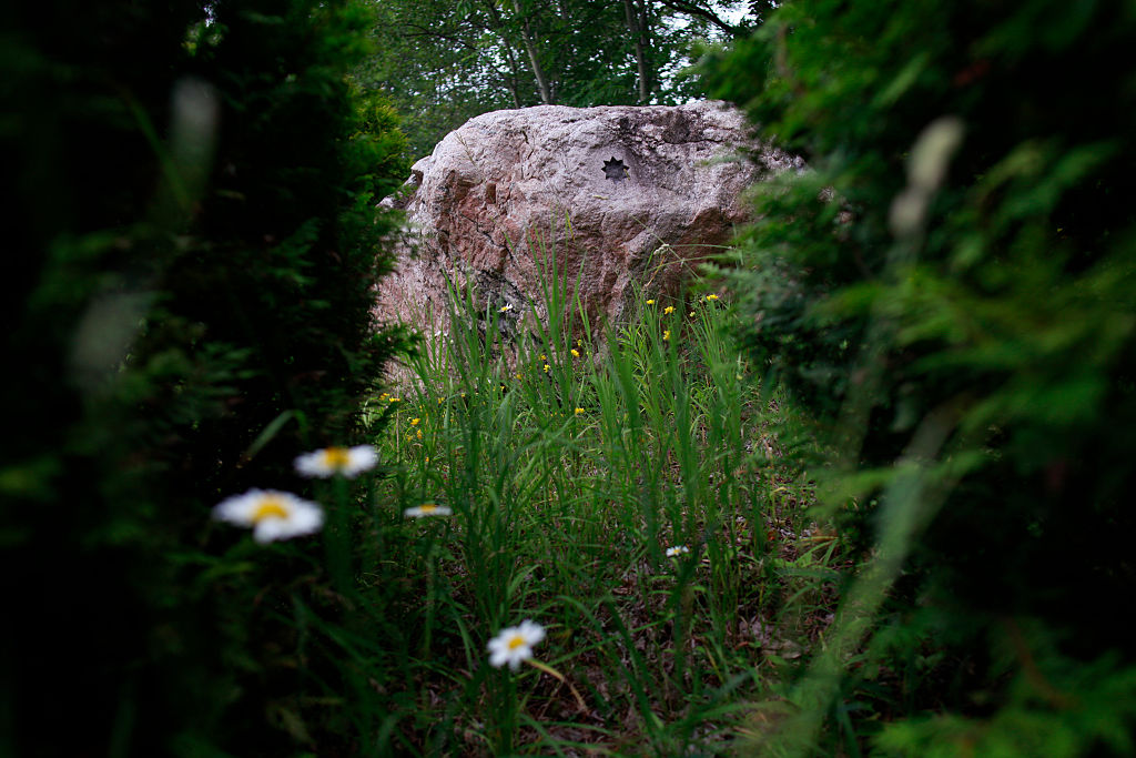 Bahji Du Canada, a memorial to Bruce Beach’s son who was killed in an accident when he was a child in Horning’s Mills on July 9, 2015.