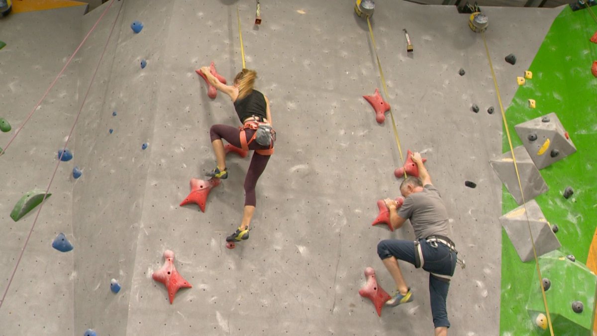 Sport climbing is now a part of the Olympics and local climbing enthusiasts are excited. 