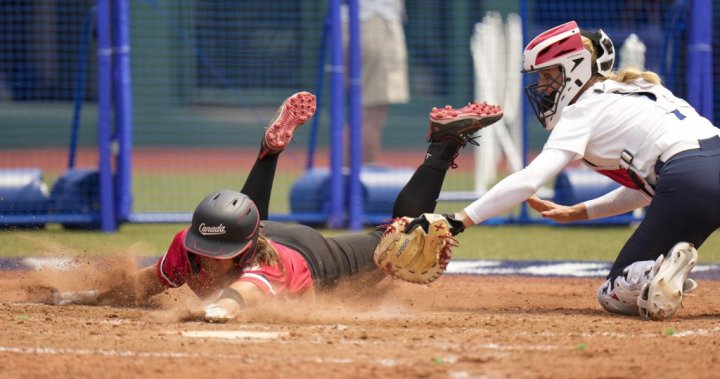 Canada Falls 1 0 Against U S During 2nd Day Of Softball At Tokyo Olympics National Globalnews Ca