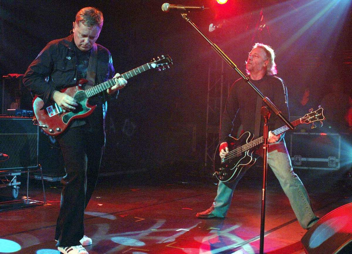 New Order perform onstage in 2005. If you had gone to the show, would you have worn the band's T-shirt?.