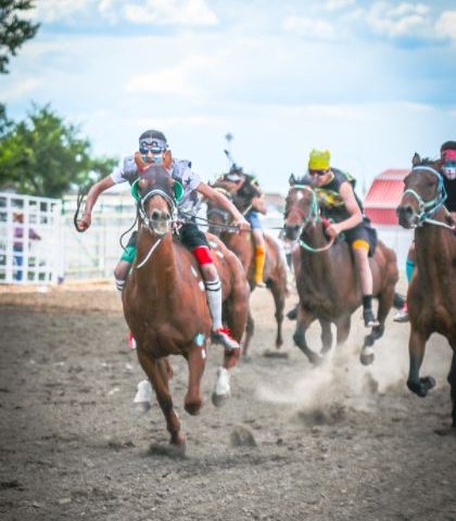 ‘It’s the most extreme sport in Canada’: Indian Horse Relay closes Manito Ahbee Festival