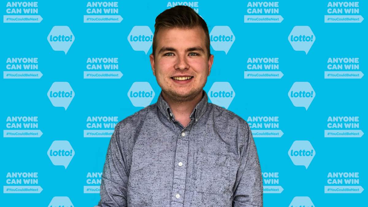 Colton Burwash thought his cellphone glitched while scanning the ticket, only to discover there was no error — he’d just won $1 million.