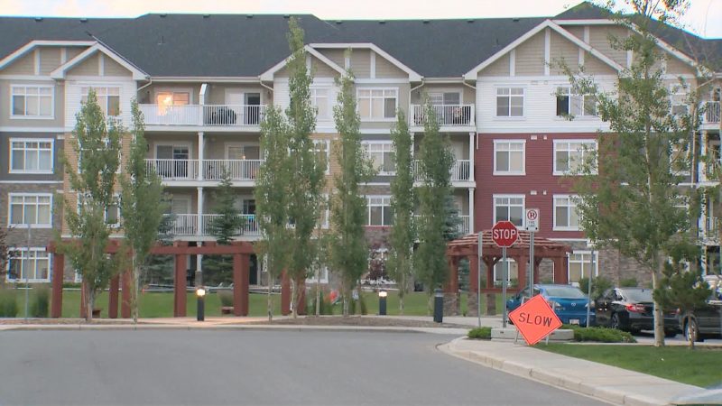 Emergency crews responded to Skyview Ranch on Tuesday, July 13, 2021 for reports a child had fallen from a window. 