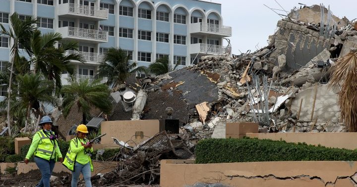 El colapso de un condominio desaparece en Florida, regresa a los propietarios – National