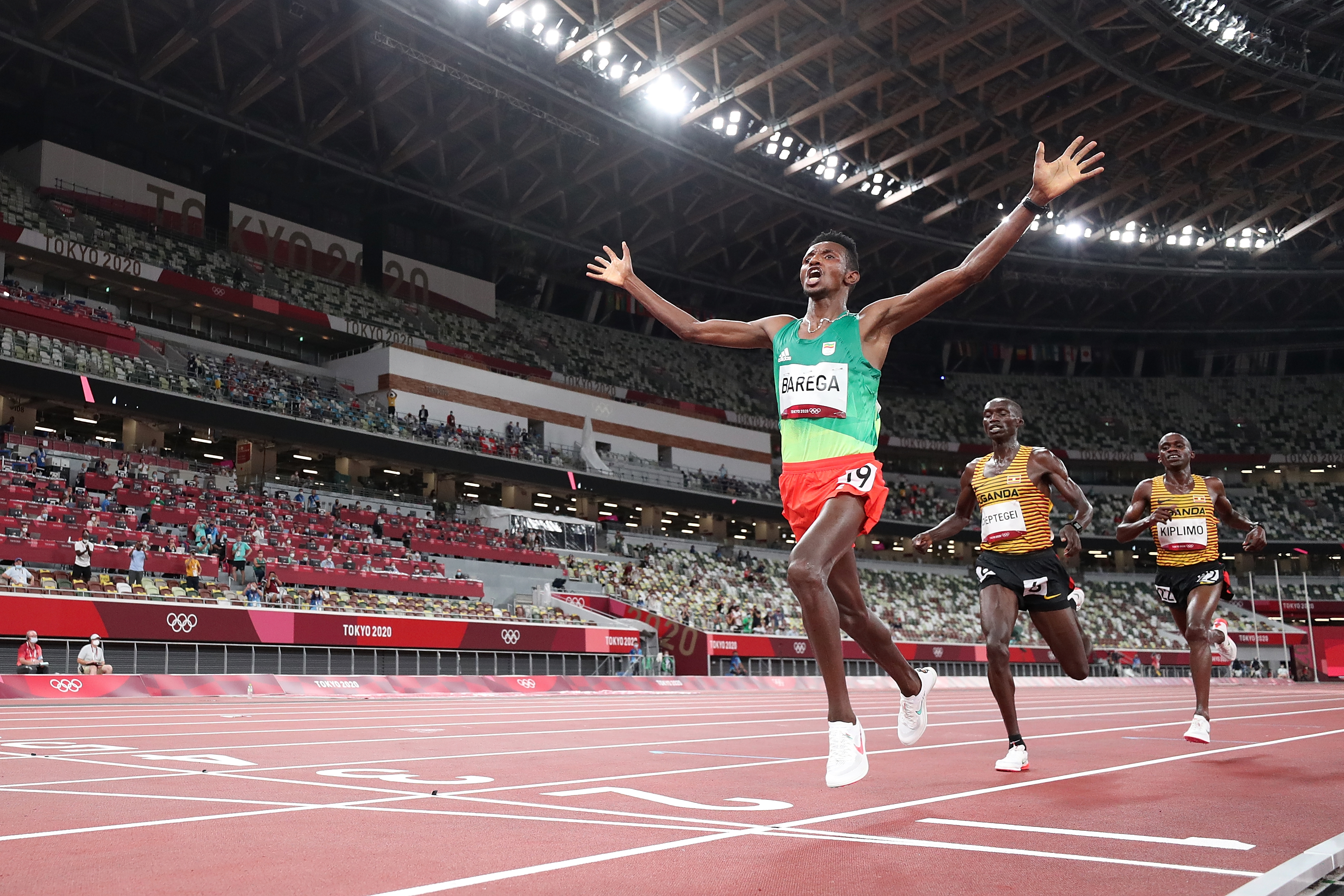 Ethiopia's Selemon Barega wins Olympic gold in 10,000 ...