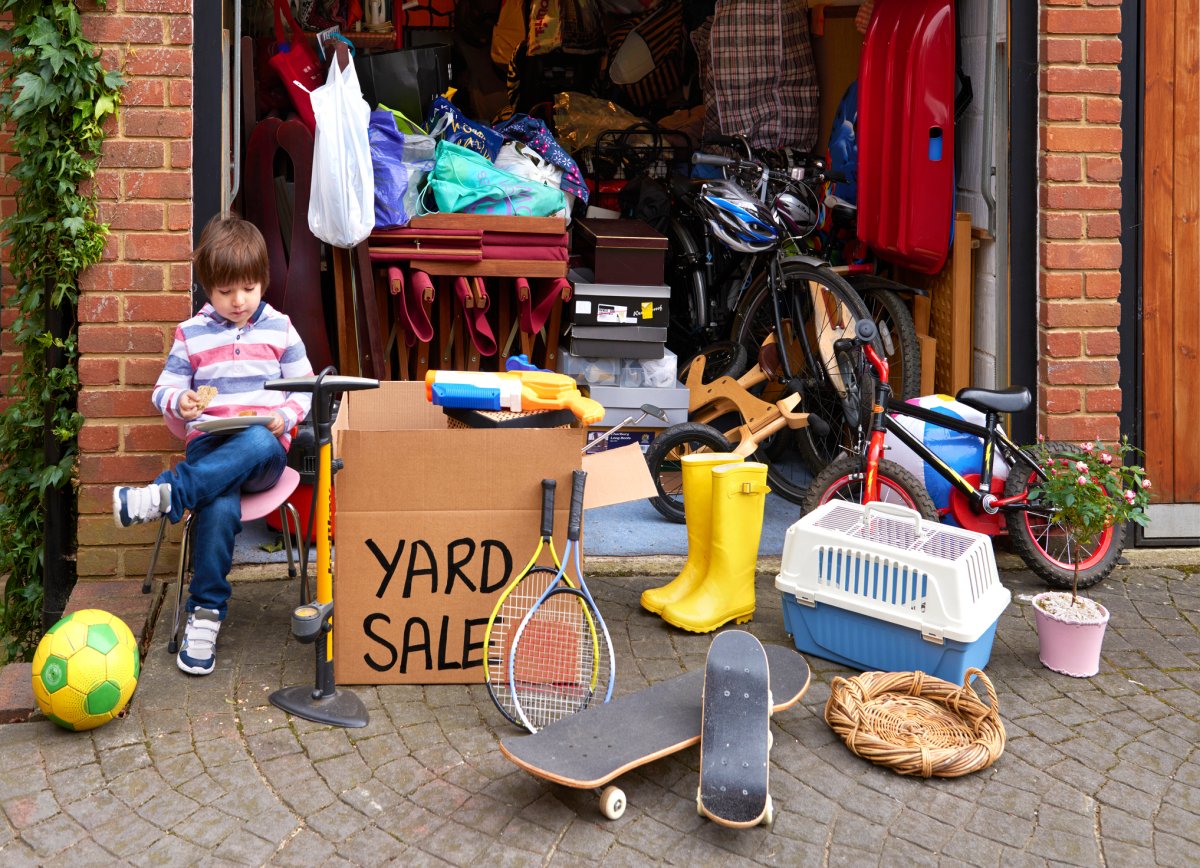 It's now much safer to hold a yard sale in Manitoba.