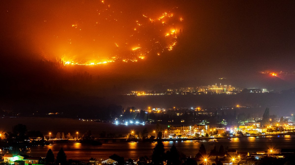 File photo of the Nk'Mip Creek wildfire in the South Okanagan on Wednesday, July 21, 2021.
