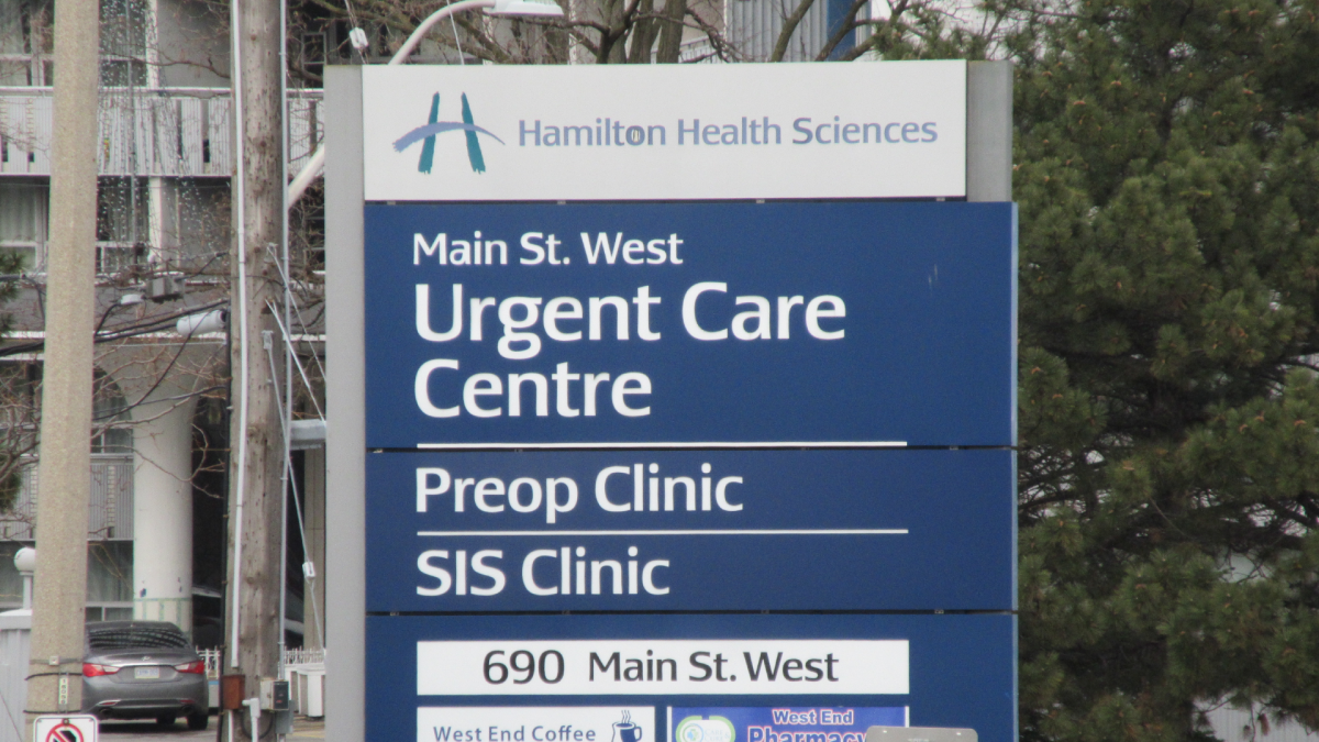 Hamilton Health Sciences Urgent Care Clinic at 690 Main Street West, has been closed to assist COVID-19 efforts amid a new surge in the pandemic.