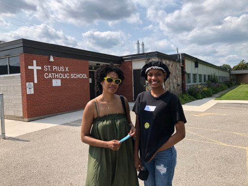 Cassandra Campbell and her daughter Chantel said they enjoyed the laid back atmosphere and quick vaccination process provided by Friday’s clinic.
