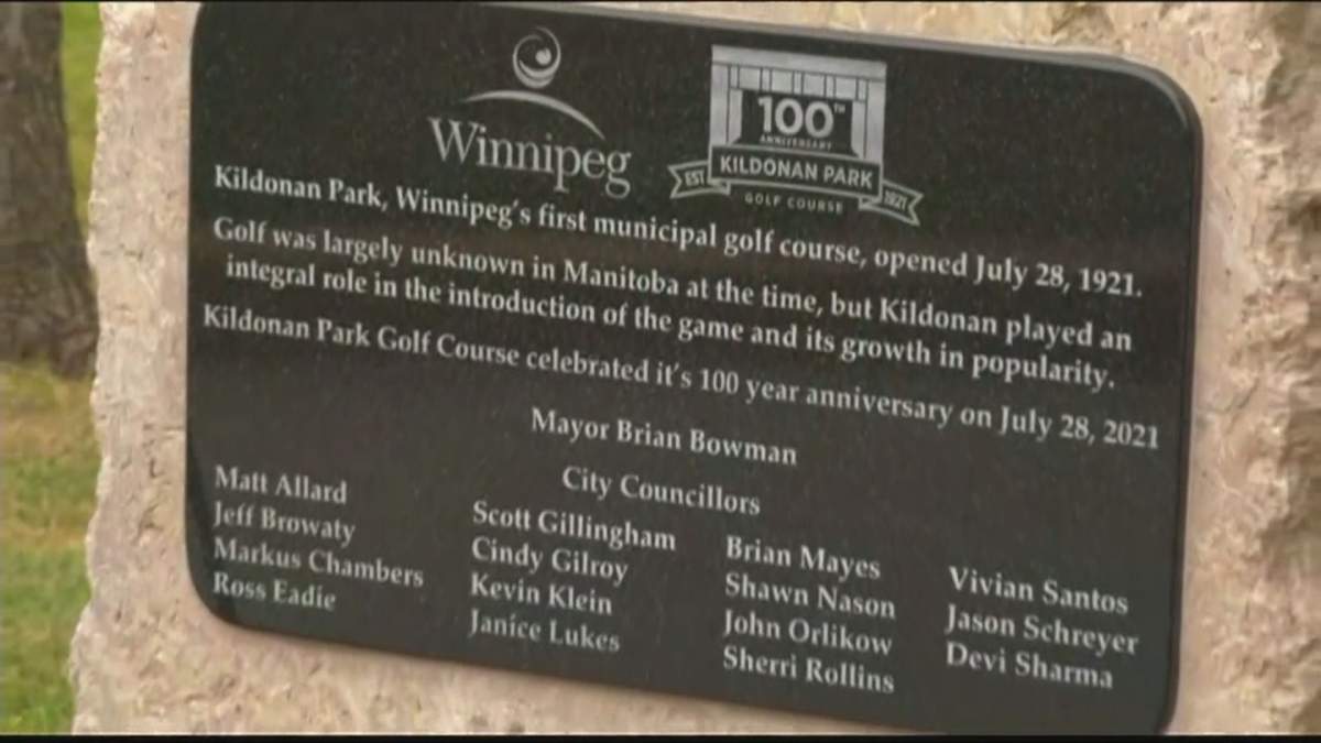Photo of the plaque