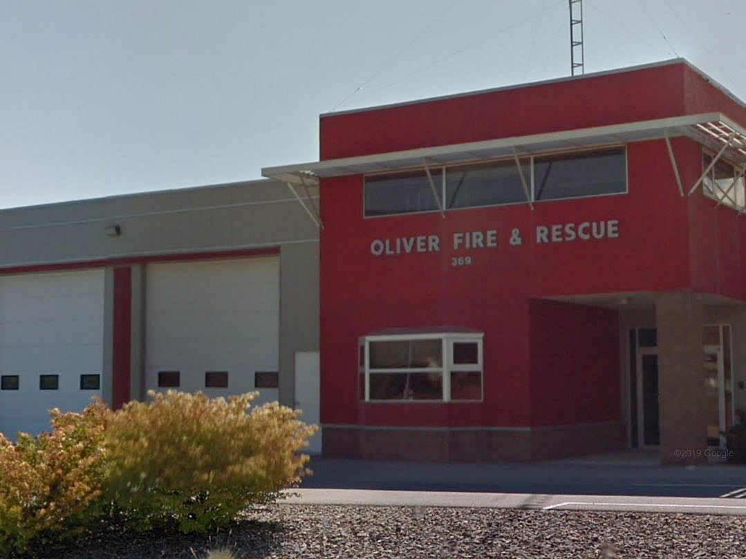 The fire department in Oliver, B.C.