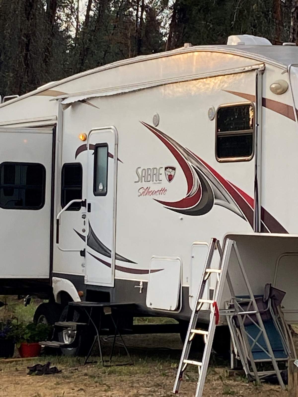 An emergency alert was issued to campers at Franchere Bay Campground on Saturday, July 10, 2021, when a tornado warning was issued.