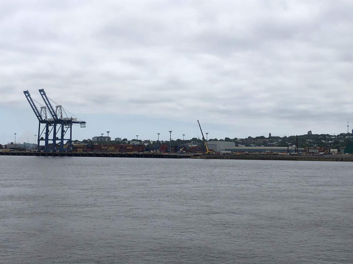 Port Saint John in Saint John, N.B.