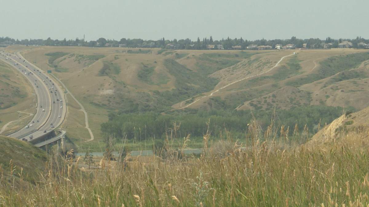 A view of the Lethbridge coulees.