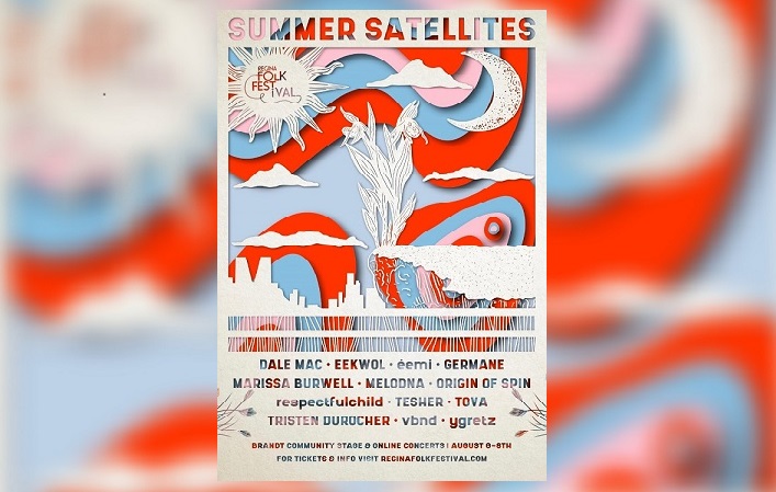 The Regina Folk Festival announced a new event titled Summer Satellites taking place at the Brandt Community Stage from Aug. 6 to Aug. 8. 
