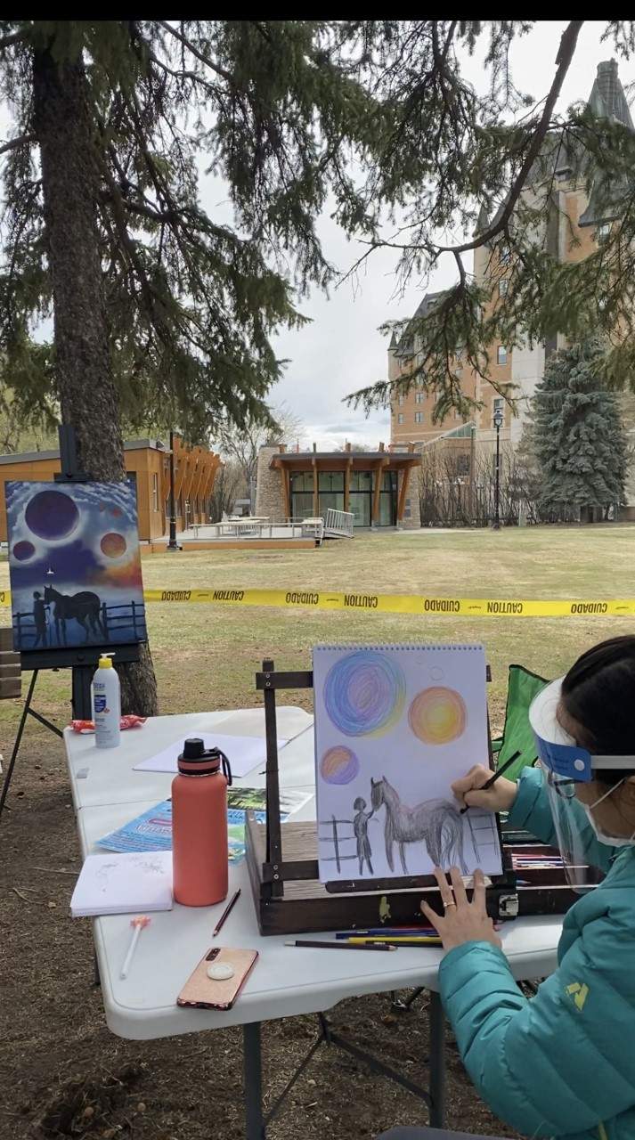 Every Saturday Art by the River offers a free art class from 2 p.m. until 4 p.m. for kids to learn new skills. 