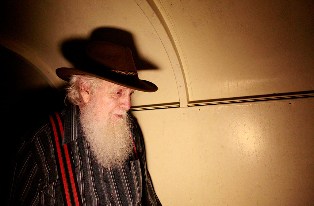 Bruce Beach gives a tour of his fallout shelter in Horning’s Mills on July 9, 2015.